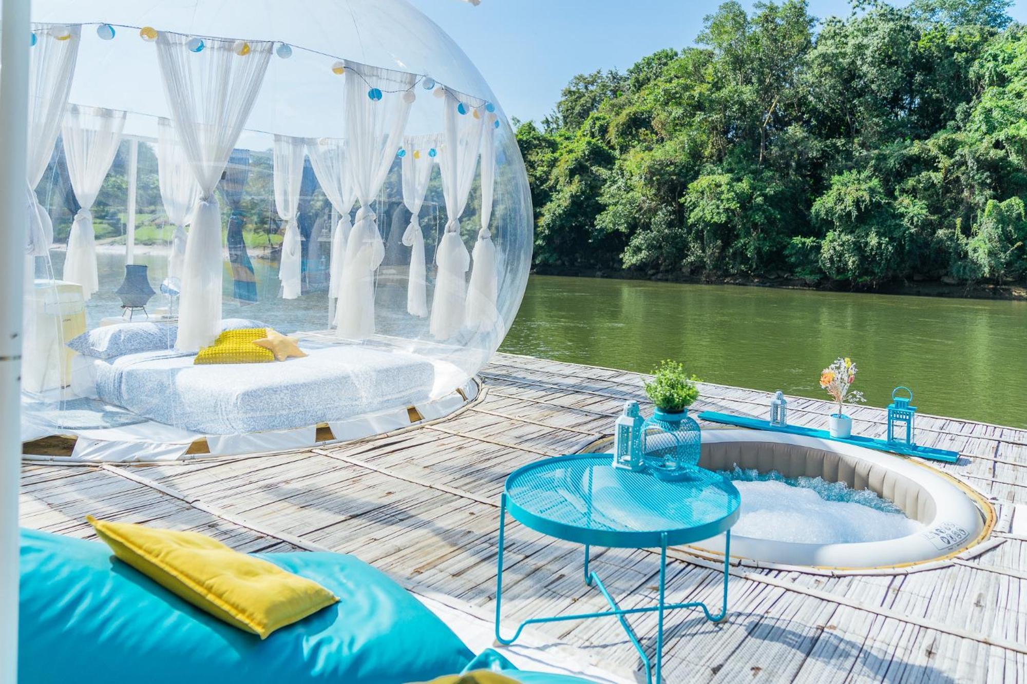 The Three Bubble Houses Ban Huai Maenam Noi Eksteriør bilde