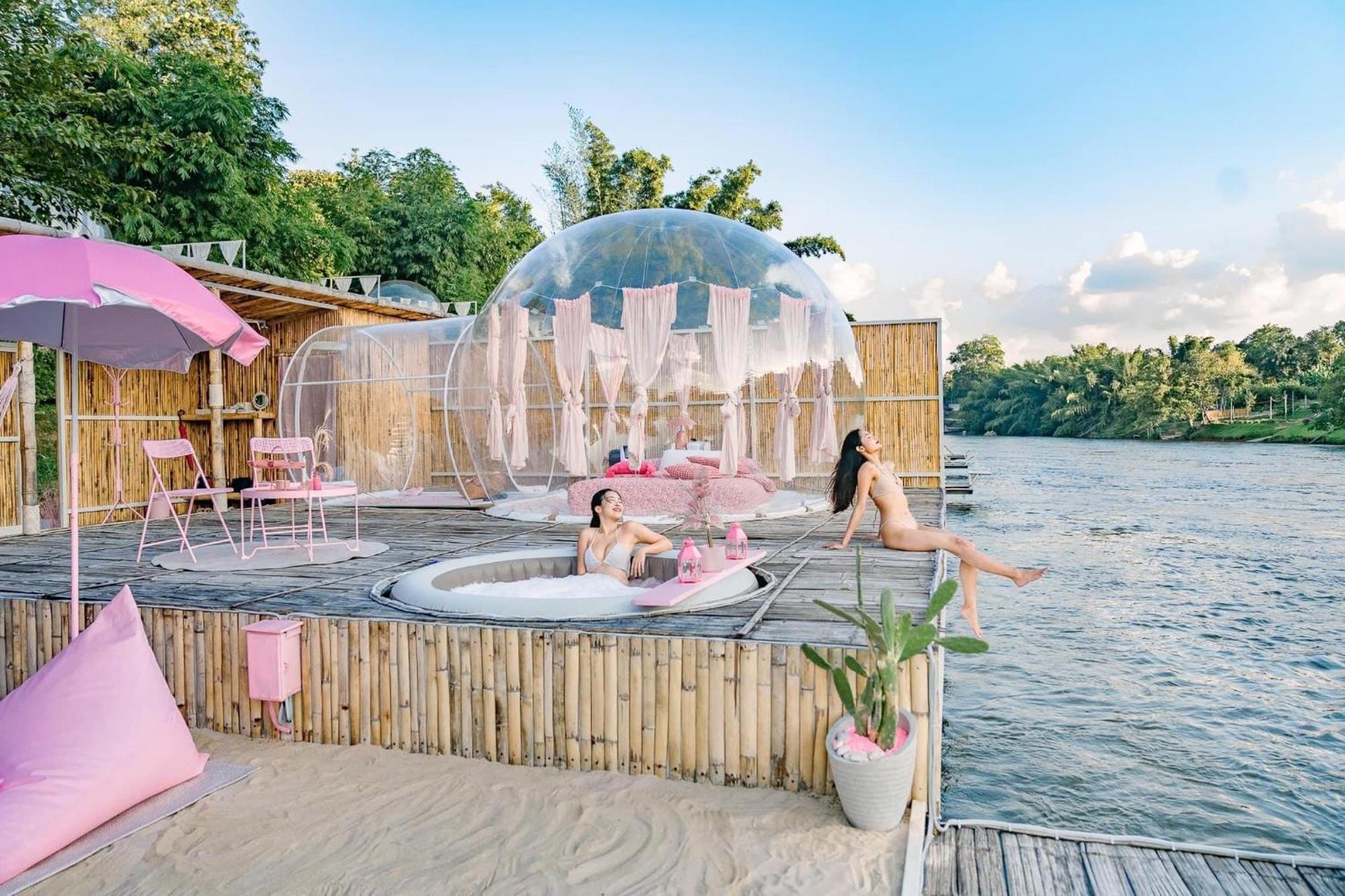 The Three Bubble Houses Ban Huai Maenam Noi Eksteriør bilde